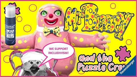 @RavensburgerAG Puzzle Conserver - Mr Blobby & the Puzzle Crew