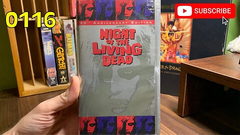 [0116] NIGHT OF THE LIVING DEAD (1968) VHS [INSPECT] [#nightofthelivingdead #nightofthelivingdeadVHS