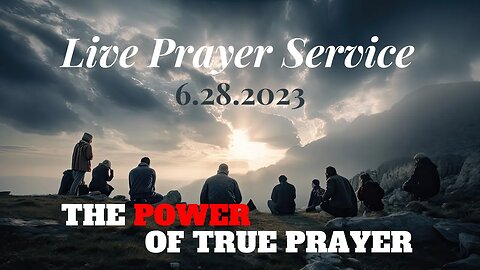 Live Prayer Service!