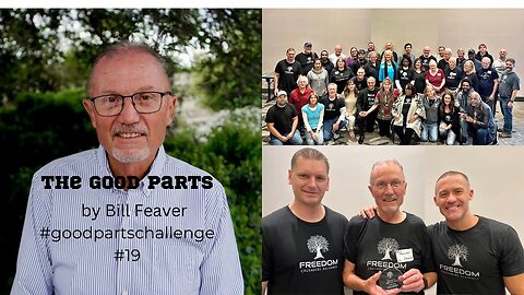 Good Parts Challenge #19 by Bill Feaver...The Two Most Important Questions