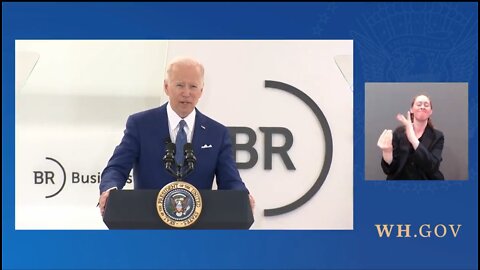 Biden says a “New World Order" is coming…