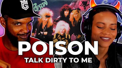 IS THIS HOT? 🎵 Poison - Talk Dirty To Me REACTION