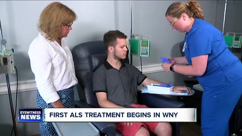 First ALS Treatment Begins in WNY