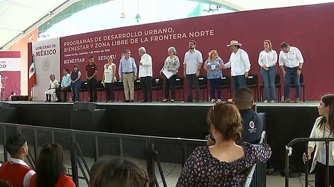 Programas de Bienestar, Mejoramiento Urbano y de la Frontera Norte, desde Ciudad Acuña, Coahuila.