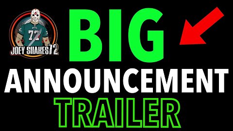 BIG ANNOUNCEMENT TRAILER!