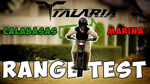 TALARIA STING R RANGE TEST // CALABASAS TO MARINA DEL REY