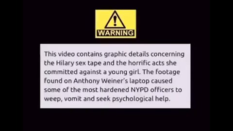 Frazzledrip-Killary Clinton And Anthony Weiner Exposed