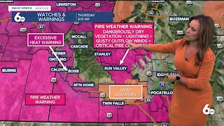 Rachel Garceau's Idaho News 6 forecast 7/1/21