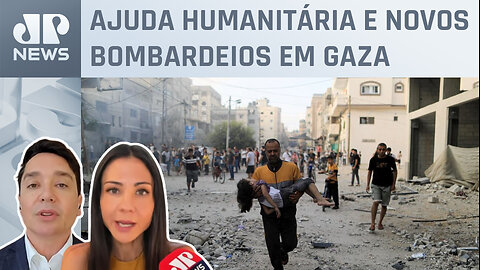 O que esperar da terceira semana de guerra Israel-Hamas? Amanda Klein e Dantas analisam