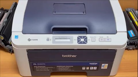 How to Replace the Toners in a Brother HL-3040CN Printer