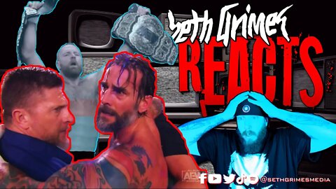 CM Punk VS Jon Moxley Full Match REACTION | #cmpunk #aew #jonmoxley