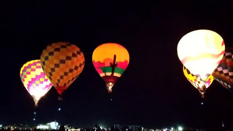 Albuquerque Balloon Fiesta 2021 Dawn Patrol ALL FLY on Day 6 Crewing with Polar Dawn Balloon