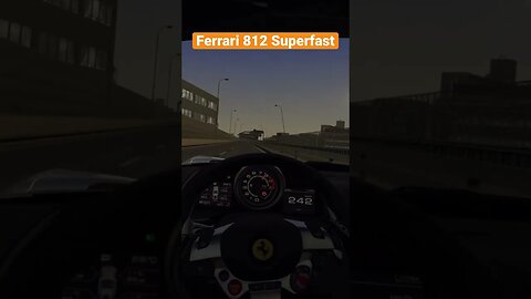 Ferrari 812 Superfast On The Freeway Cruising | #shorts #assettocorsa #vr #simracing #forzahorizon5