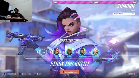 Overwatch Sombra Invisibility Teleport Gameplay Stream