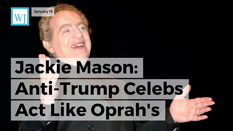 Jackie Mason Anti-trump Celebs Act Like Oprah's Speech Was Better Than The Gettysburg Address