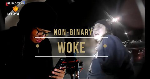 Non binary uses woke agenda to get out of ticket!