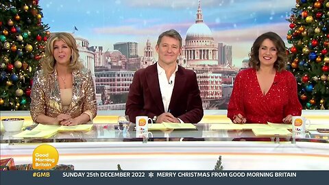 Susanna Reid and Kate Garraway - 25th Dec 2022