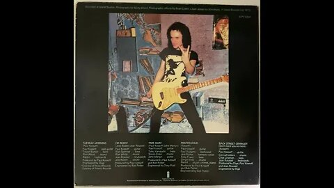 Paul Kossoff - Back Street Crawler Full Album Vinyl Rip (1973)