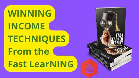 Winning Income Techniques From The Fast Learning Video Package Course