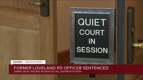 Former Loveland police officer sentenced to 45 days in jail, probation in Karen Garner case