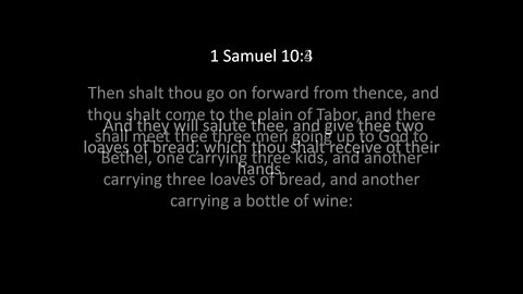 1st Samuel Chapter 10