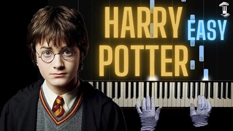 Harry Potter - Hedwig’s Theme | EASY Piano - Hands Tutorial