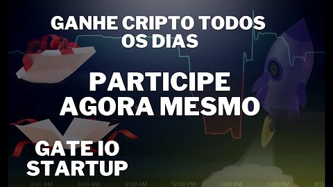 GANHE AIRDROP TODOS OS DIAS! GATE IO 2 NOVOS PROJETOS LISTANDO RECEBA CRIPTO GRÁTIS NÃO PERCA