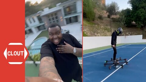 Sean Kingston Buys $85K Hoverboard Aircraft!