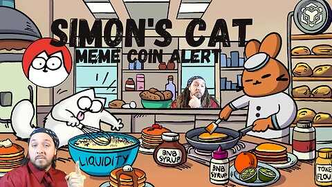 🐈(CAT) Simon's Cat BNB Meme Coin Alert! Low Cap Gem?!?! 💰💸🤑