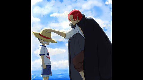 Shanks Give his hat to luffy