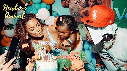 DaBaby & Danileigh Come Together For Daughter Velour's 2nd B-Day Party! 🎂