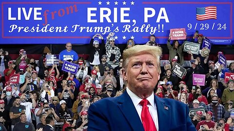 President Trump's Rally in Erie, PA (9/29/24)