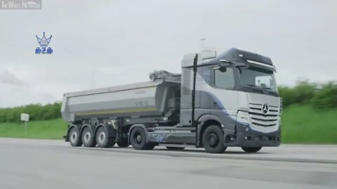 2023 Mercedes Benz GenH2 Hydrogen Fuel Cell Electric Truck