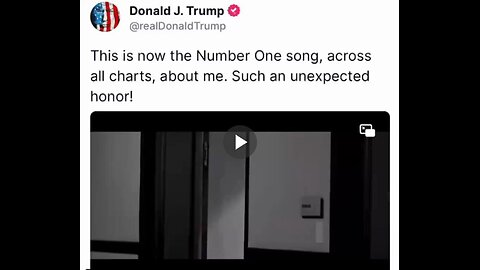 Trump reacts to Jon Kahn’s Trump-inspired song ‘Fighter’ reaching #1.