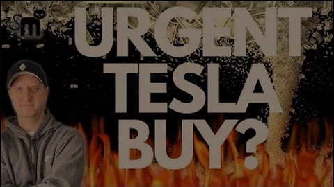 ✅ URGENT TESLA STOCK BUY OPPORTUNITY? WARNING ON NVDA STOCK PRICE!