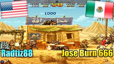 Metal Slug 2 (Radtiz88 and Jose Burn 666) [U.S.A. and Mexico]