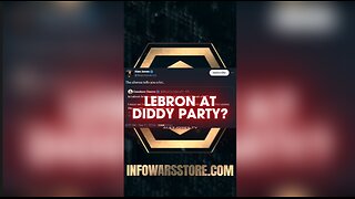 Did Lebron Attend Diddy's Freak Offs - Alex Jones on X