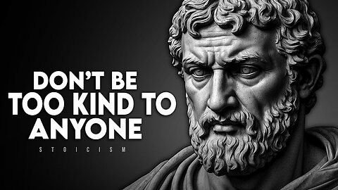 8 Ways How Kindness Will Ruin Your Life | Marcus Aurelius 2023 #lifequotes