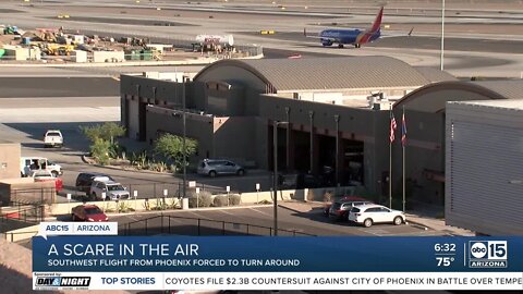 Southwest plane engine shuts off after departing from Phoenix Sky Harbor