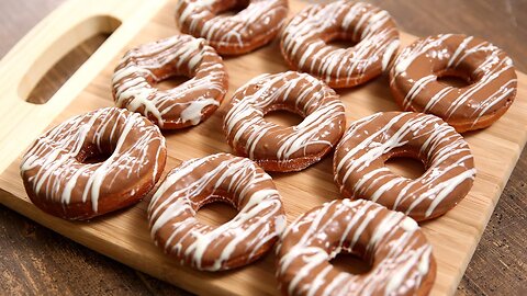 Homemade Chocolate Donuts | How To Make Donuts | The Bombay Chef – Varun Inamdar