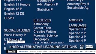 KHSD offering independent study options for students not wanting to return to campus this year