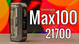 GeekVape Max100 takes a 21700