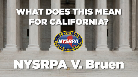 CRPA President Chuck Michel Talks About NYSRPA v. Bruen