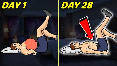 Lazy 5-Min Workout In Bed