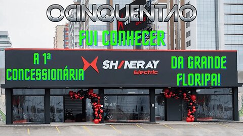 Fui conhecer a 1ª concessionária Shineray da grande Floripa!! #shineray #ocinquentao