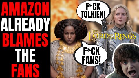 Amazon's Woke Lord Of The Rings Series Gets DESTROYED | Creators And Shills Already Blaming Fans