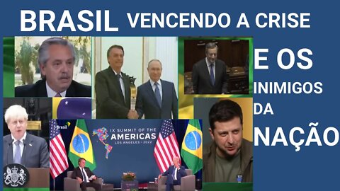 URGENTE ! O BRASIL DE BOLSONARO E GUEDES VENCE A CRISE E OS INIMIGOS INTERNOS, A ESQUERDALHA SOFRE.