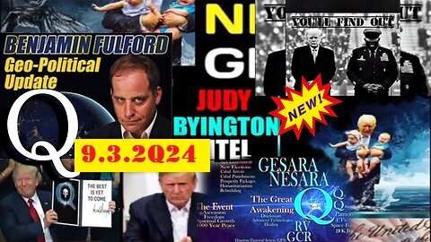 Judy Byington Special Intel 9/3/24 “NEAR CIVIL WAR EVENTS UNFOLDING, RUSSIA ATTACKS NATO”