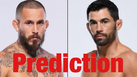 Marlon Vera Vs Dominick Cruz Prediction