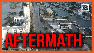 Aftermath: Aerial Footage Seen of Tampa Area After Hurricane Helene Passed Through